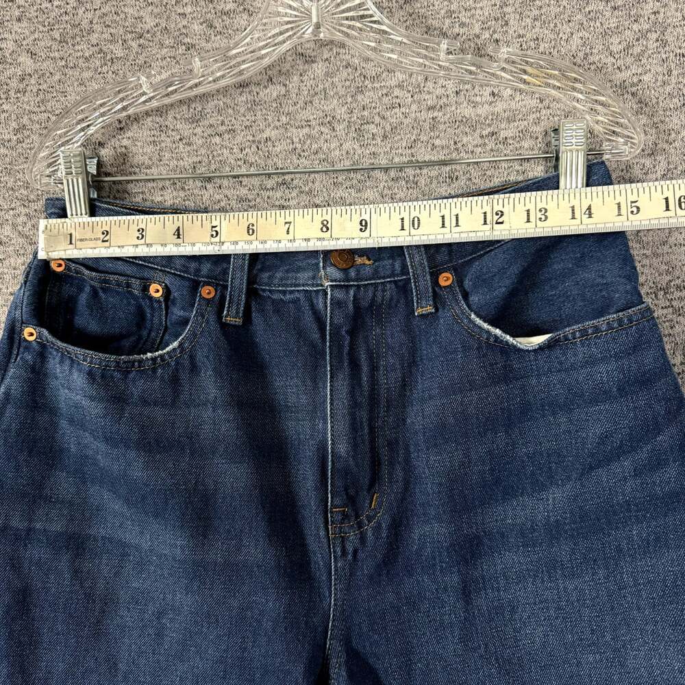 Madewell Women's Size 29 Baggy Straight Leg Denim Jeans - Picture 8 of 11